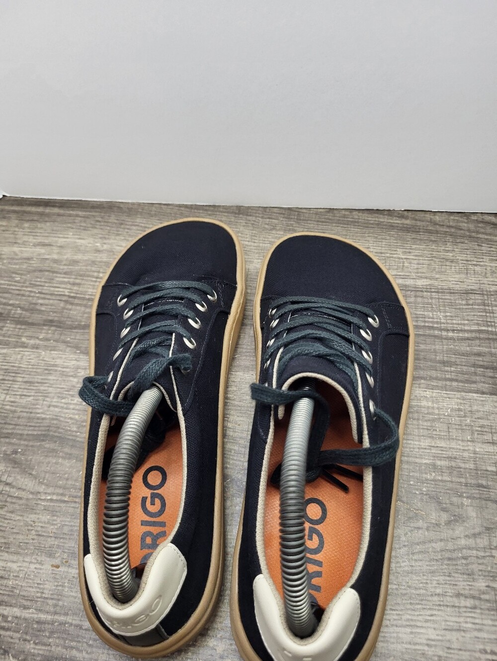 Origo Everyday Shoes Womens 9 Black Lace Up Minimalist Barefoot Sneaker - Picture 6 of 10